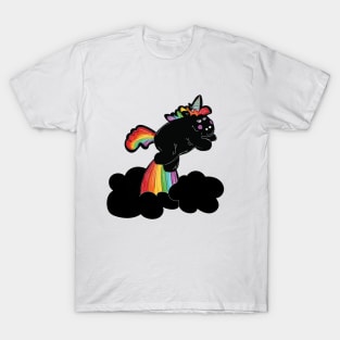 Rad Black Unicorn T-Shirt